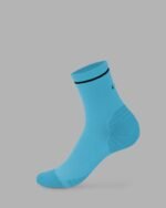 Fast Performance Quarter Socks - Neon Blue-Black