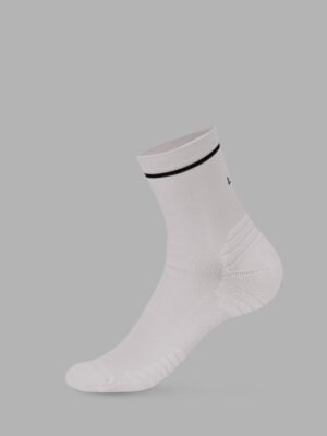 Fast Performance Quarter Socks - White-Black