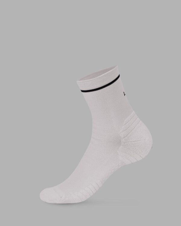 Fast Performance Quarter Socks - White-Black