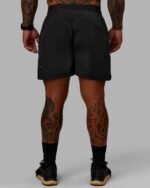 Challenger 6 Lined Performance Shorts - Pirate Black
