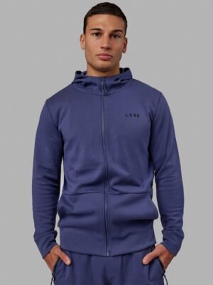 Athlete ForgedFleece Zip Up Hoodie - Future Dusk