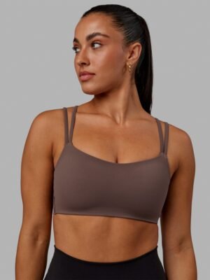 Vantage Sports Bra - Peppercorn