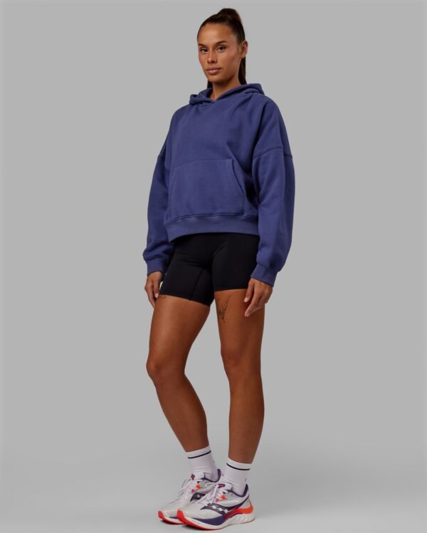 Love The Run Hoodie - Future Dusk-Galactic Lilac