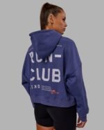 Love The Run Hoodie - Future Dusk-Galactic Lilac